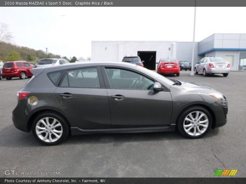 Graphite Mica / Black 2010 Mazda MAZDA3 s Sport 5 Door
