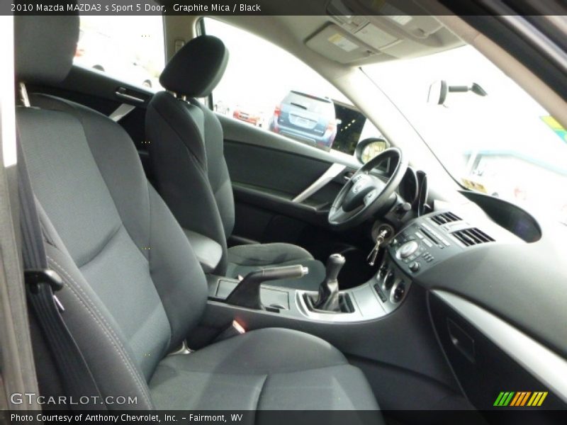 Graphite Mica / Black 2010 Mazda MAZDA3 s Sport 5 Door