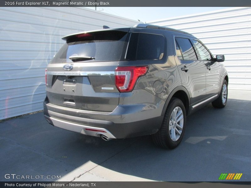 Magnetic Metallic / Ebony Black 2016 Ford Explorer XLT
