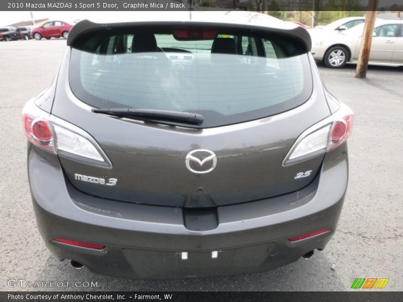 Graphite Mica / Black 2010 Mazda MAZDA3 s Sport 5 Door