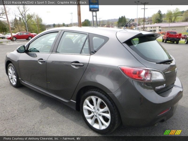 Graphite Mica / Black 2010 Mazda MAZDA3 s Sport 5 Door