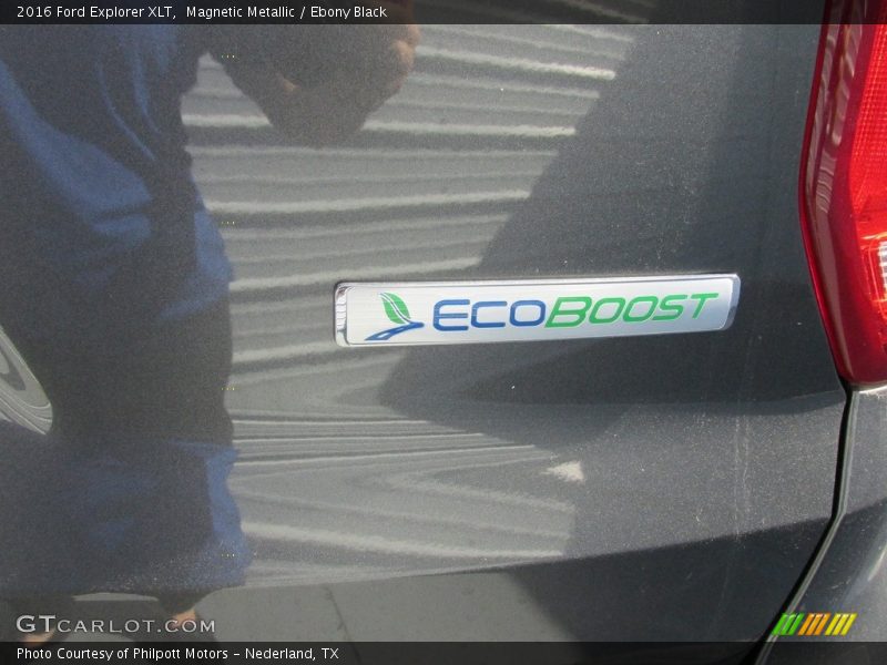 Magnetic Metallic / Ebony Black 2016 Ford Explorer XLT