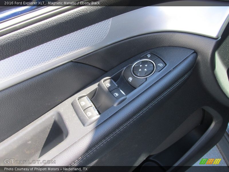 Magnetic Metallic / Ebony Black 2016 Ford Explorer XLT