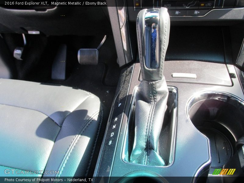 Magnetic Metallic / Ebony Black 2016 Ford Explorer XLT