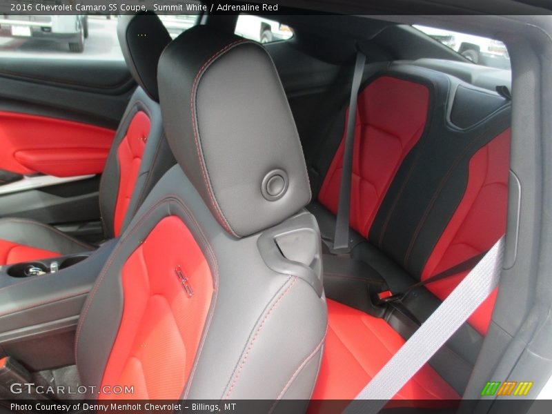  2016 Camaro SS Coupe Adrenaline Red Interior