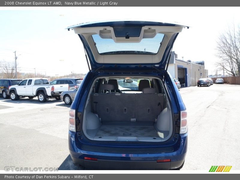 Navy Blue Metallic / Light Gray 2008 Chevrolet Equinox LT AWD