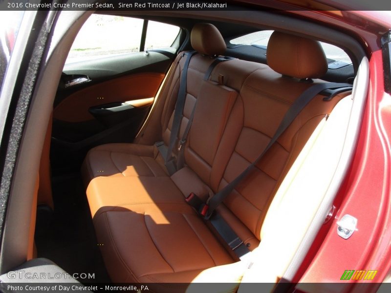 Siren Red Tintcoat / Jet Black/Kalahari 2016 Chevrolet Cruze Premier Sedan