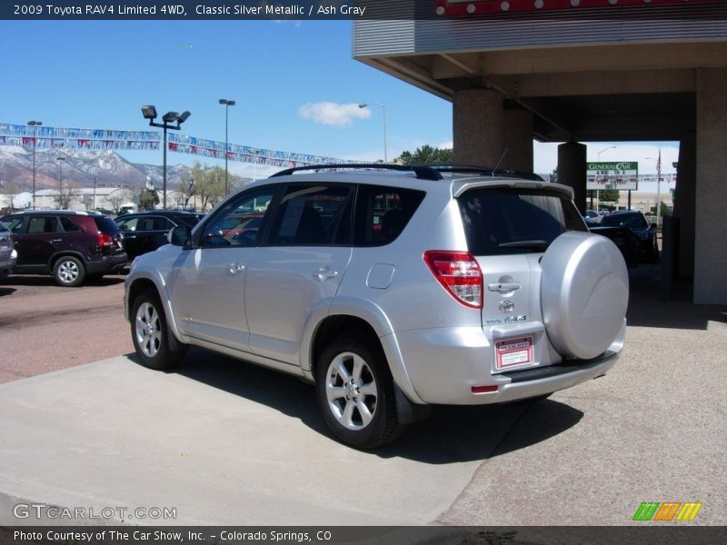 Classic Silver Metallic / Ash Gray 2009 Toyota RAV4 Limited 4WD