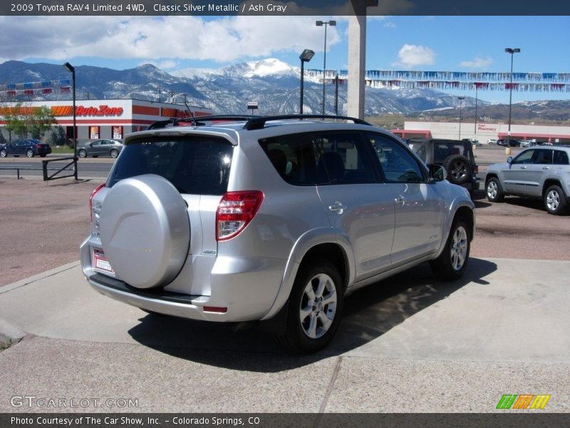Classic Silver Metallic / Ash Gray 2009 Toyota RAV4 Limited 4WD