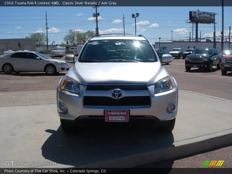Classic Silver Metallic / Ash Gray 2009 Toyota RAV4 Limited 4WD