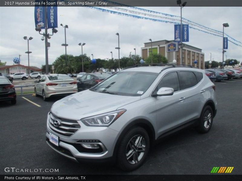 Front 3/4 View of 2017 Santa Fe Sport FWD