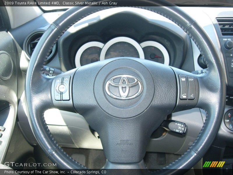 Classic Silver Metallic / Ash Gray 2009 Toyota RAV4 Limited 4WD