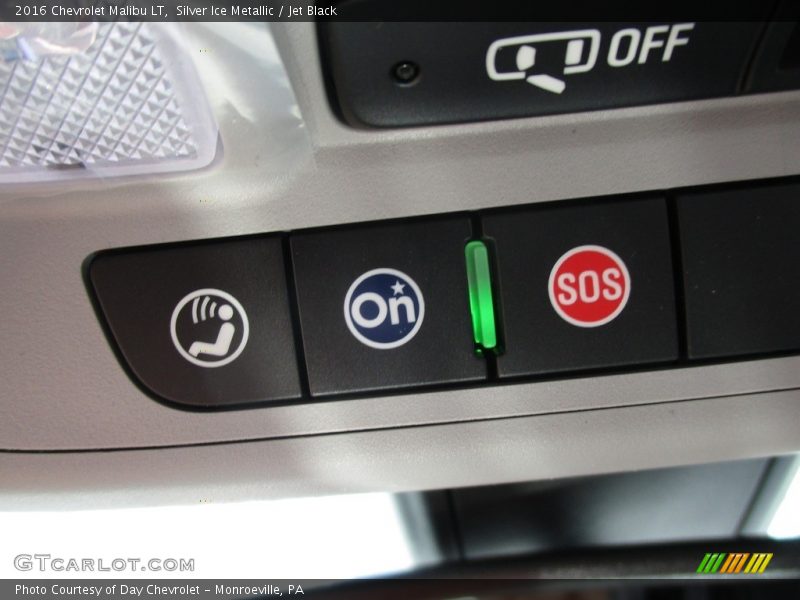 Silver Ice Metallic / Jet Black 2016 Chevrolet Malibu LT