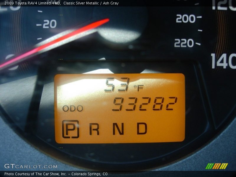 Classic Silver Metallic / Ash Gray 2009 Toyota RAV4 Limited 4WD