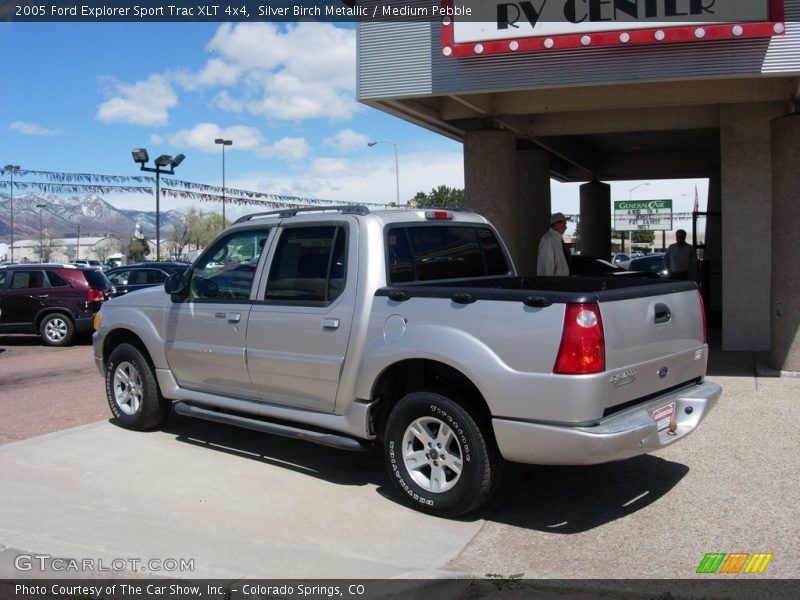 Silver Birch Metallic / Medium Pebble 2005 Ford Explorer Sport Trac XLT 4x4
