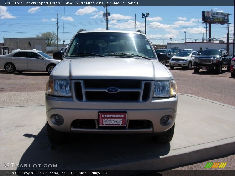 Silver Birch Metallic / Medium Pebble 2005 Ford Explorer Sport Trac XLT 4x4