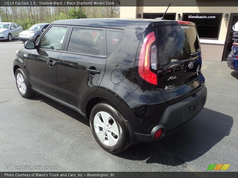 Shadow Black / Black Diamond Woven Cloth 2014 Kia Soul 1.6