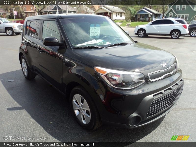 Shadow Black / Black Diamond Woven Cloth 2014 Kia Soul 1.6