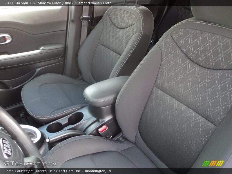 Shadow Black / Black Diamond Woven Cloth 2014 Kia Soul 1.6