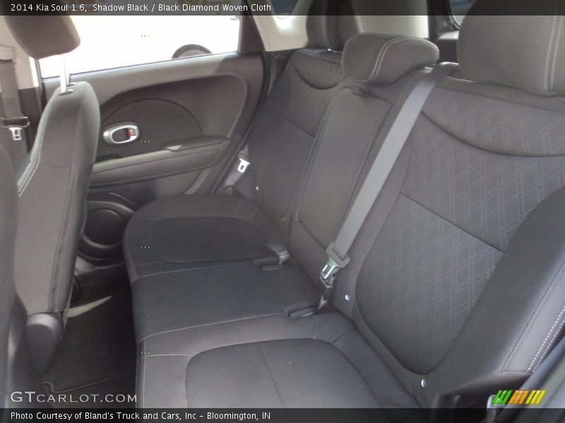 Shadow Black / Black Diamond Woven Cloth 2014 Kia Soul 1.6