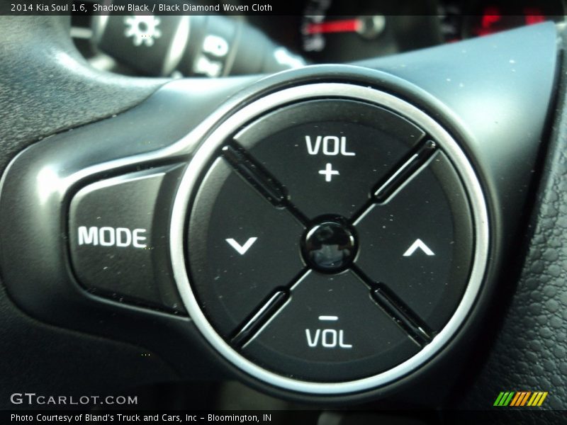 Shadow Black / Black Diamond Woven Cloth 2014 Kia Soul 1.6