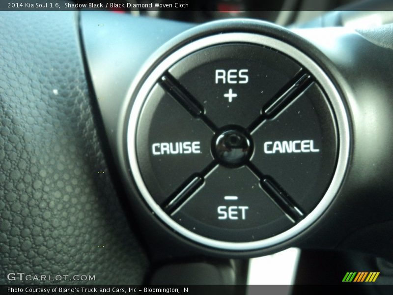 Shadow Black / Black Diamond Woven Cloth 2014 Kia Soul 1.6