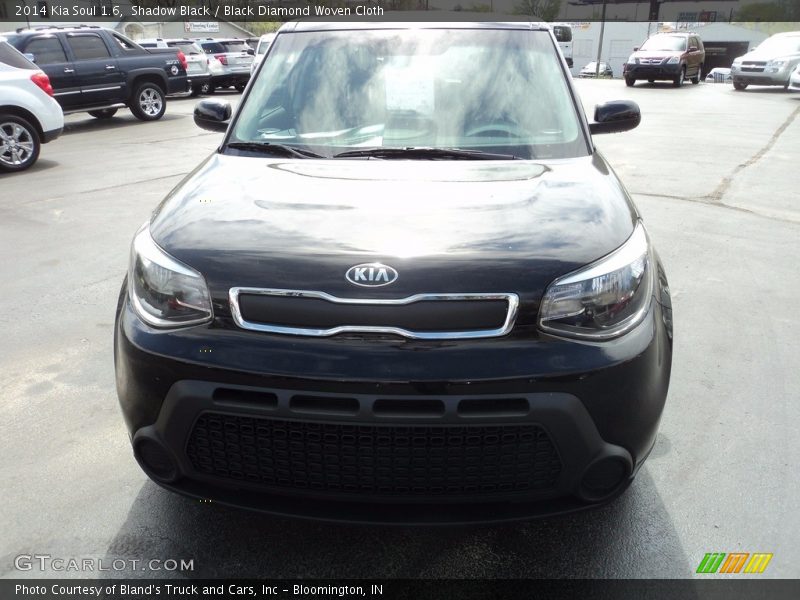 Shadow Black / Black Diamond Woven Cloth 2014 Kia Soul 1.6