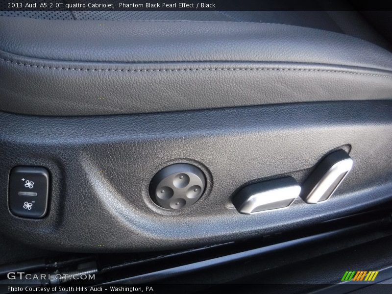 Phantom Black Pearl Effect / Black 2013 Audi A5 2.0T quattro Cabriolet
