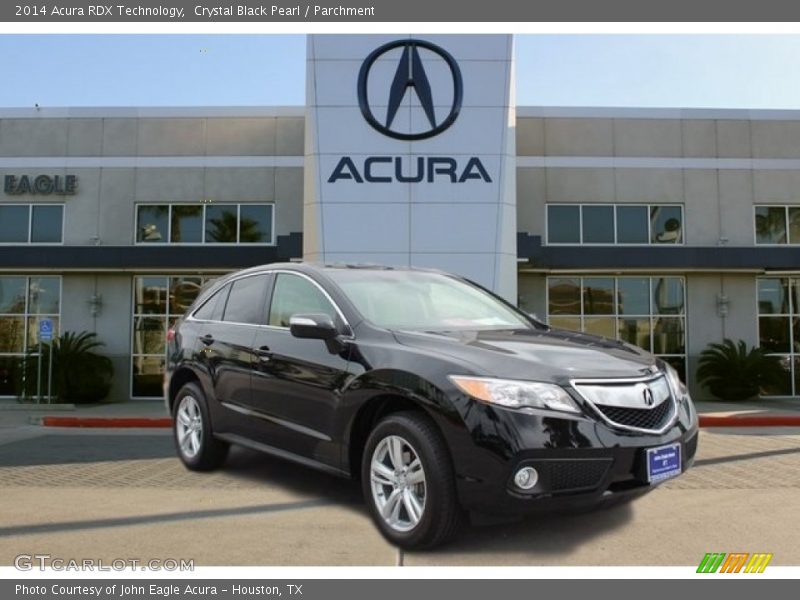Crystal Black Pearl / Parchment 2014 Acura RDX Technology