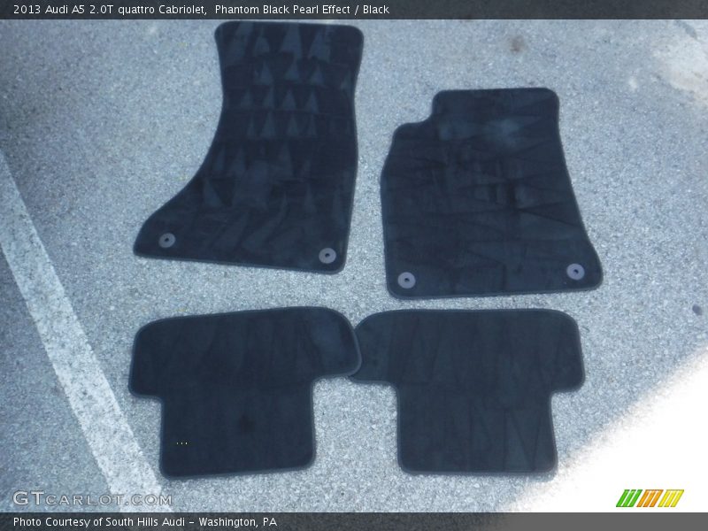 Phantom Black Pearl Effect / Black 2013 Audi A5 2.0T quattro Cabriolet