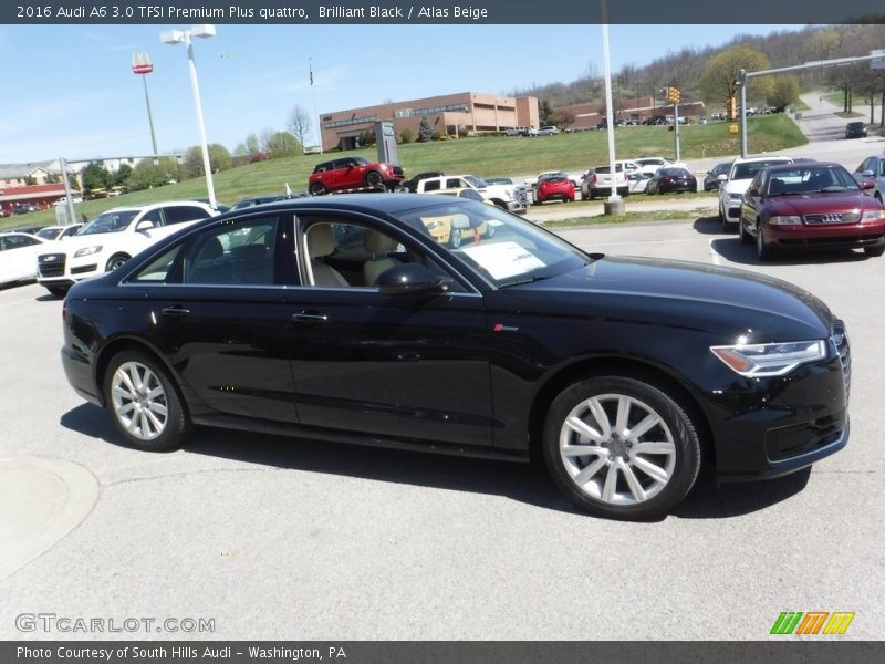 Brilliant Black / Atlas Beige 2016 Audi A6 3.0 TFSI Premium Plus quattro