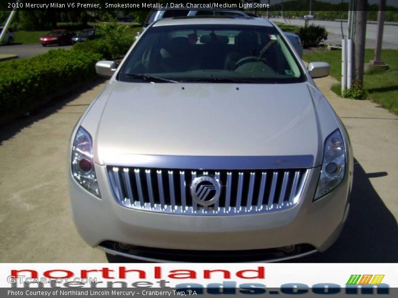 Smokestone Metallic / Dark Charcoal/Medium Light Stone 2010 Mercury Milan V6 Premier