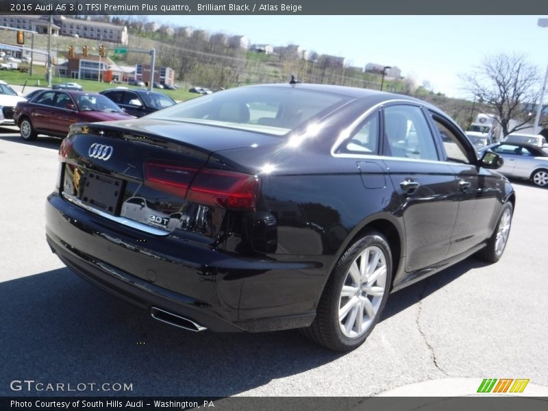 Brilliant Black / Atlas Beige 2016 Audi A6 3.0 TFSI Premium Plus quattro