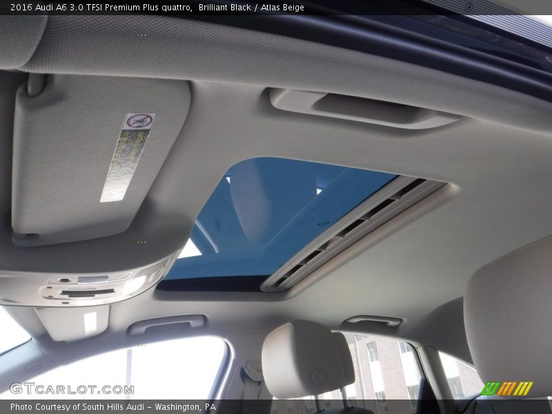 Brilliant Black / Atlas Beige 2016 Audi A6 3.0 TFSI Premium Plus quattro