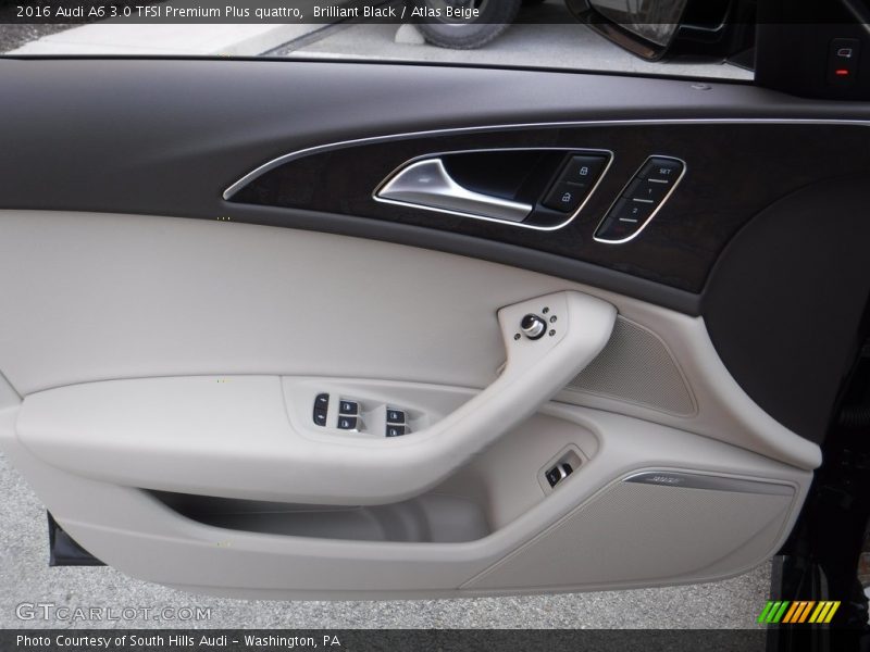 Brilliant Black / Atlas Beige 2016 Audi A6 3.0 TFSI Premium Plus quattro