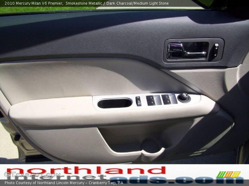 Smokestone Metallic / Dark Charcoal/Medium Light Stone 2010 Mercury Milan V6 Premier