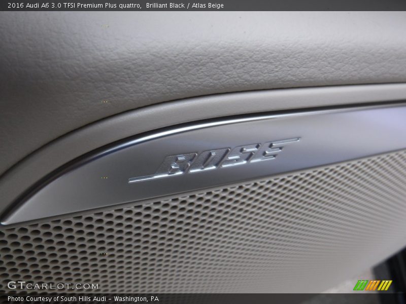 Brilliant Black / Atlas Beige 2016 Audi A6 3.0 TFSI Premium Plus quattro