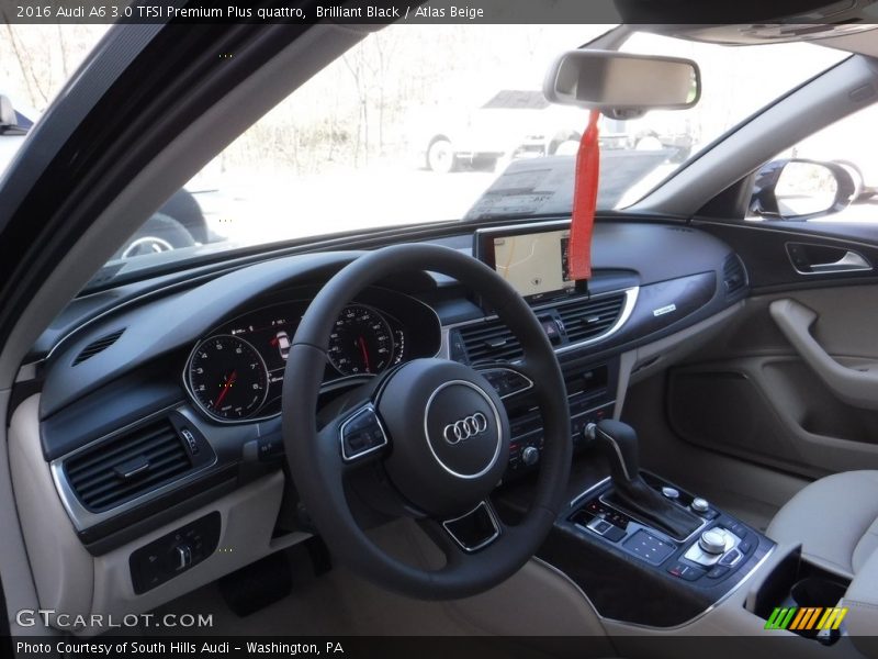 Brilliant Black / Atlas Beige 2016 Audi A6 3.0 TFSI Premium Plus quattro