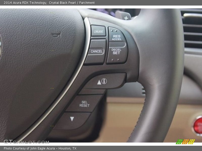 Crystal Black Pearl / Parchment 2014 Acura RDX Technology