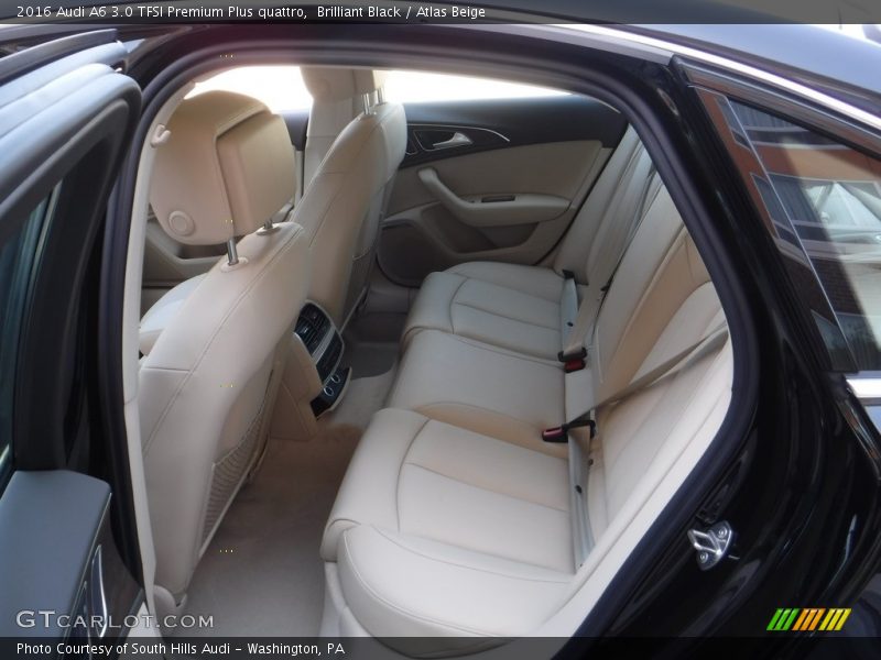 Brilliant Black / Atlas Beige 2016 Audi A6 3.0 TFSI Premium Plus quattro