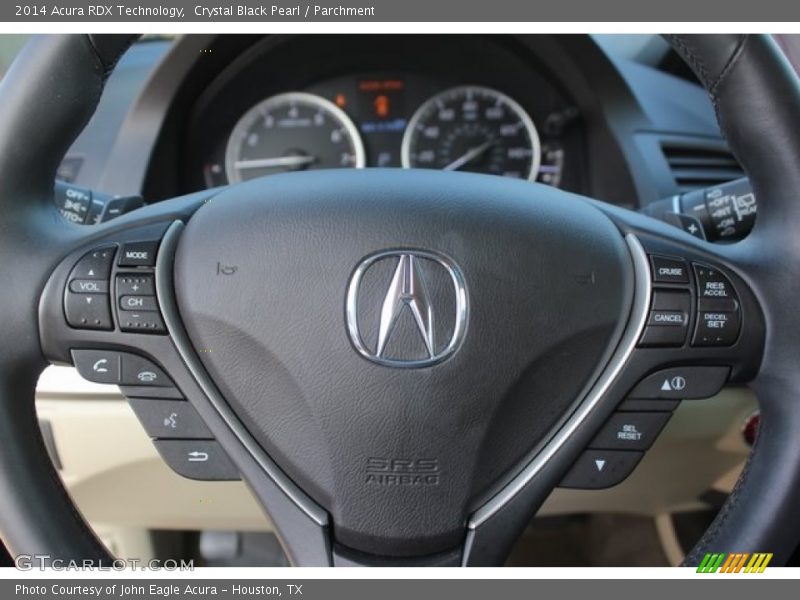 Crystal Black Pearl / Parchment 2014 Acura RDX Technology