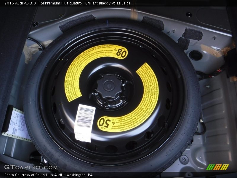 Brilliant Black / Atlas Beige 2016 Audi A6 3.0 TFSI Premium Plus quattro