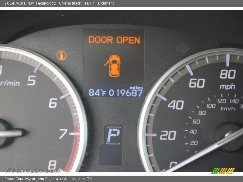 Crystal Black Pearl / Parchment 2014 Acura RDX Technology