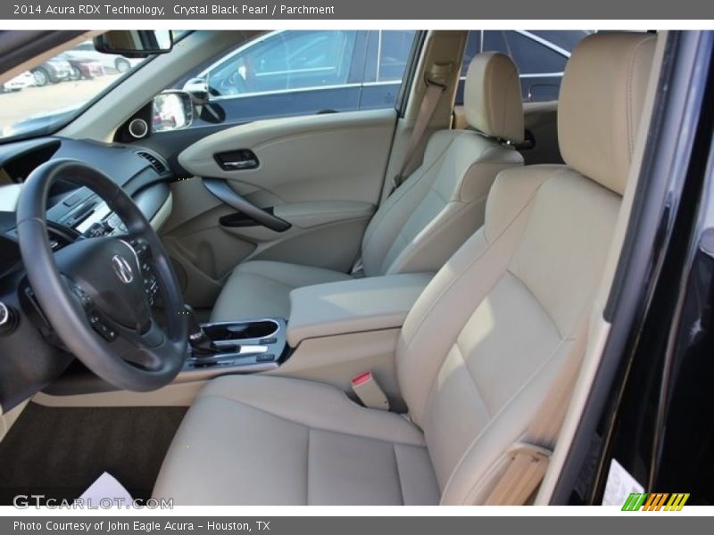 Crystal Black Pearl / Parchment 2014 Acura RDX Technology