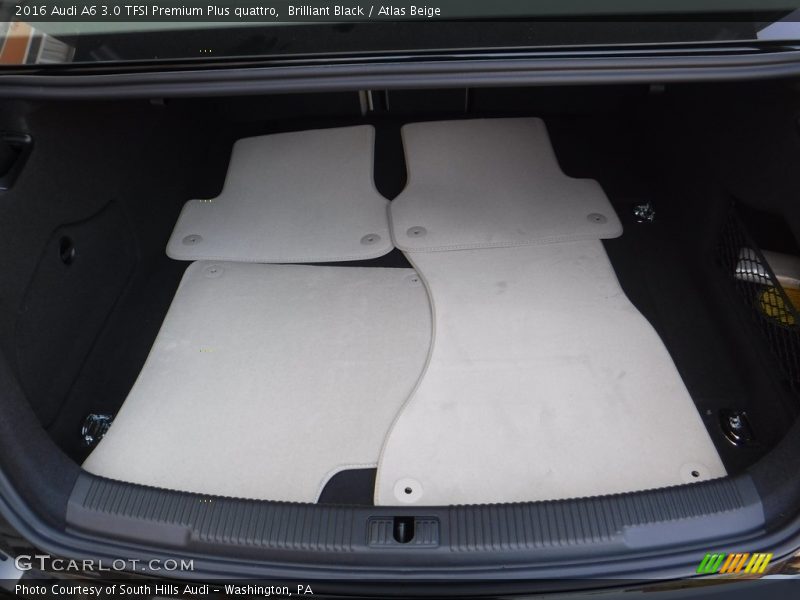 Brilliant Black / Atlas Beige 2016 Audi A6 3.0 TFSI Premium Plus quattro