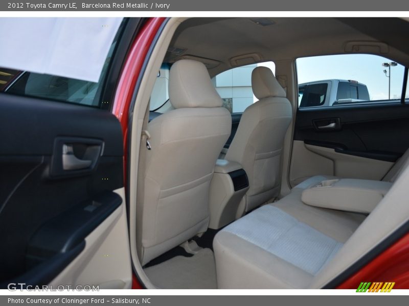 Barcelona Red Metallic / Ivory 2012 Toyota Camry LE