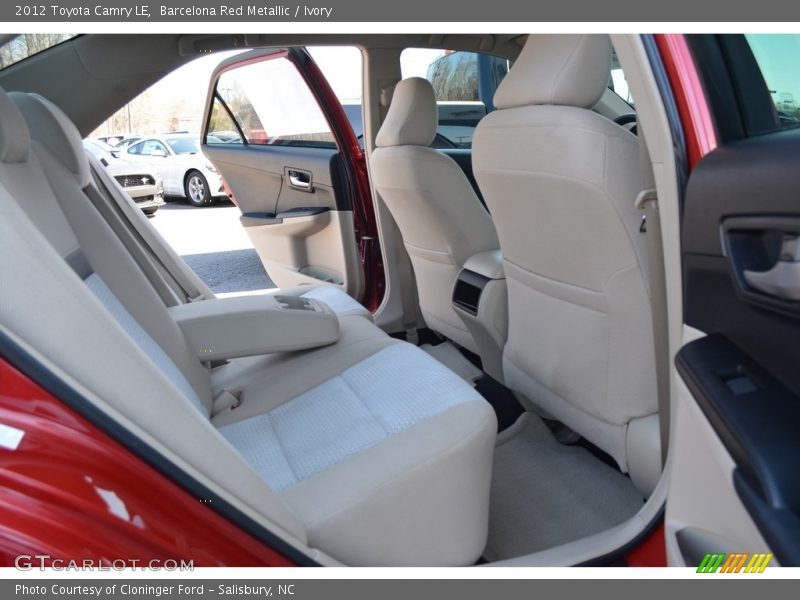 Barcelona Red Metallic / Ivory 2012 Toyota Camry LE