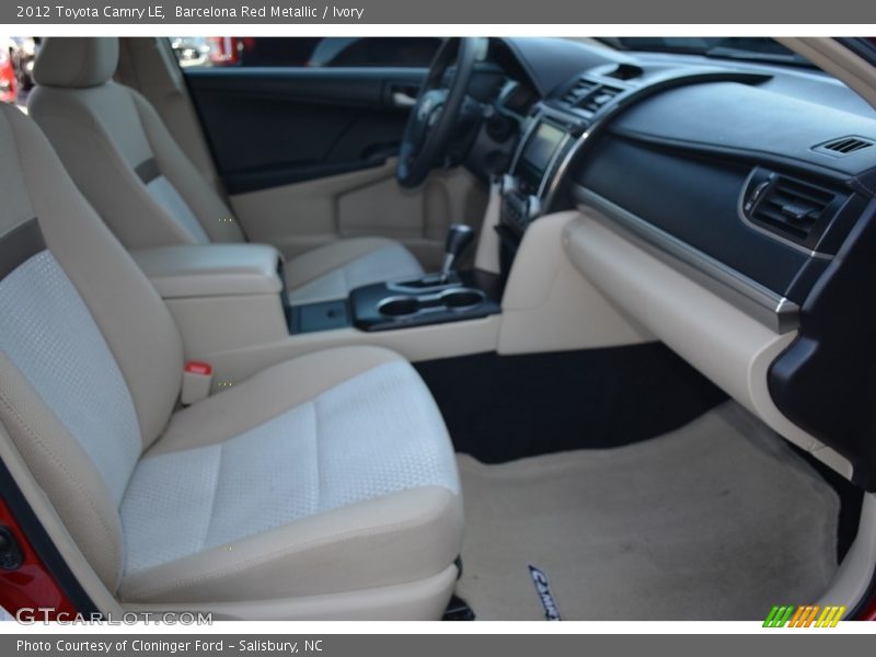 Barcelona Red Metallic / Ivory 2012 Toyota Camry LE