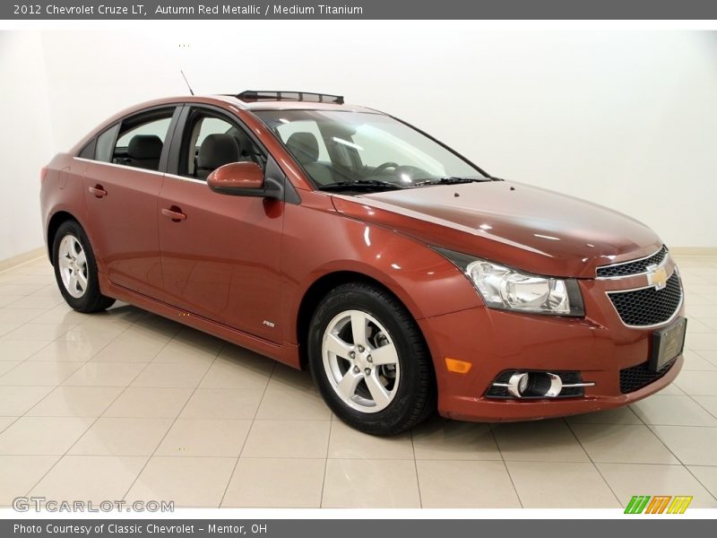 Front 3/4 View of 2012 Cruze LT