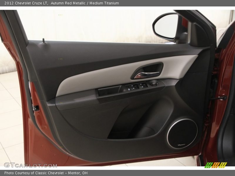 Autumn Red Metallic / Medium Titanium 2012 Chevrolet Cruze LT